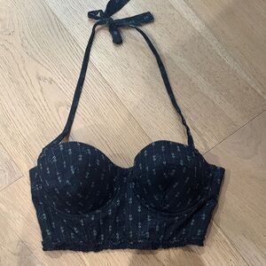 Aerie Charcoal Bralette